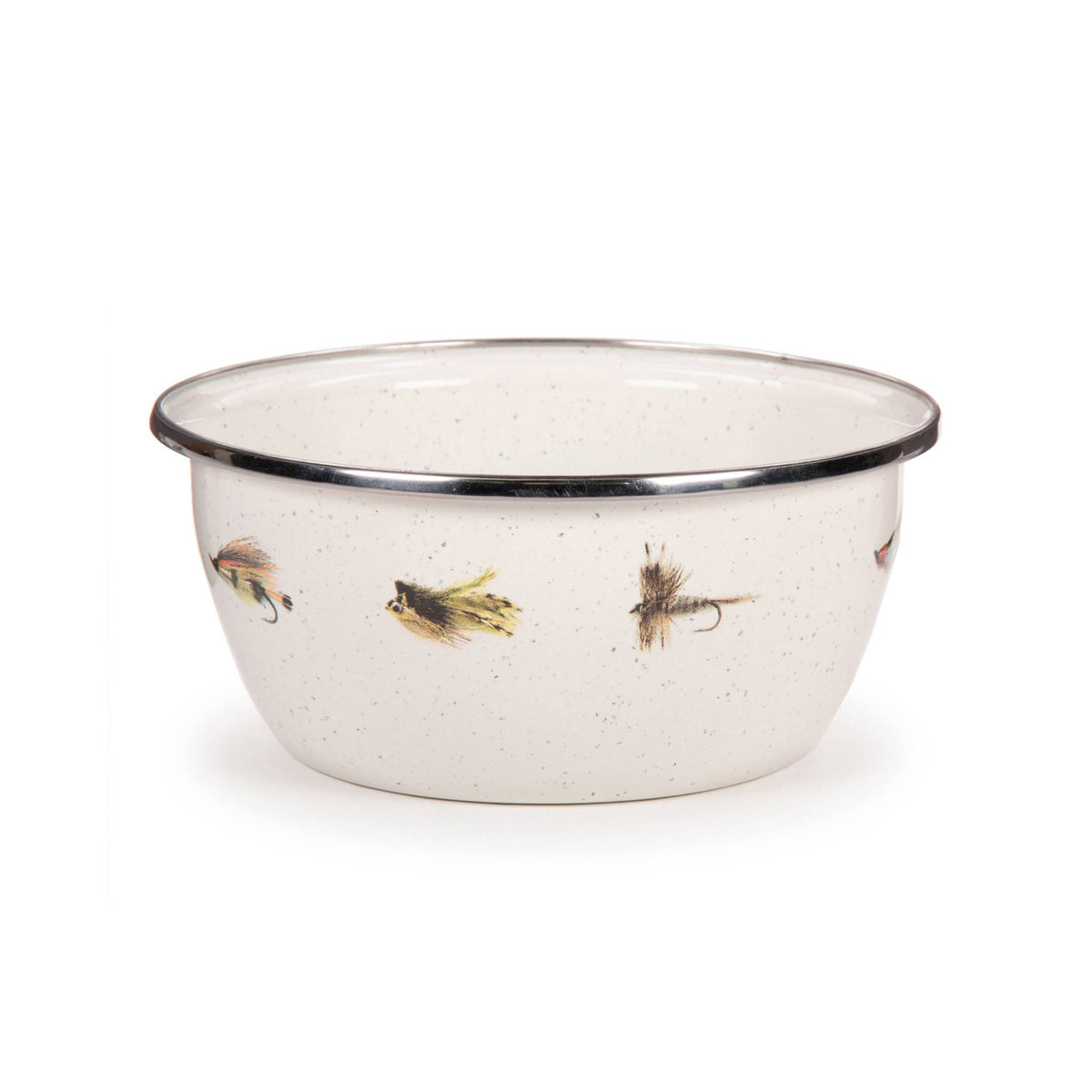 FF61S4 - Fishing Fly Salad Bowls - Set of 4  2