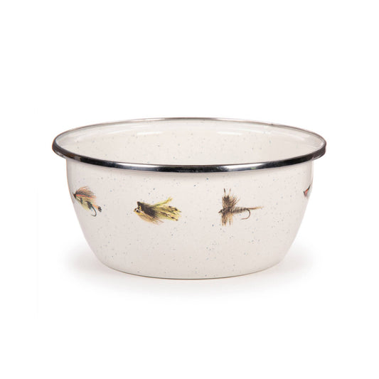 FF61S4 - Fishing Fly Salad Bowls - Set of 4  2