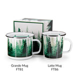 FT86 - Forest Glen 16 oz Latte Mug Gift Box