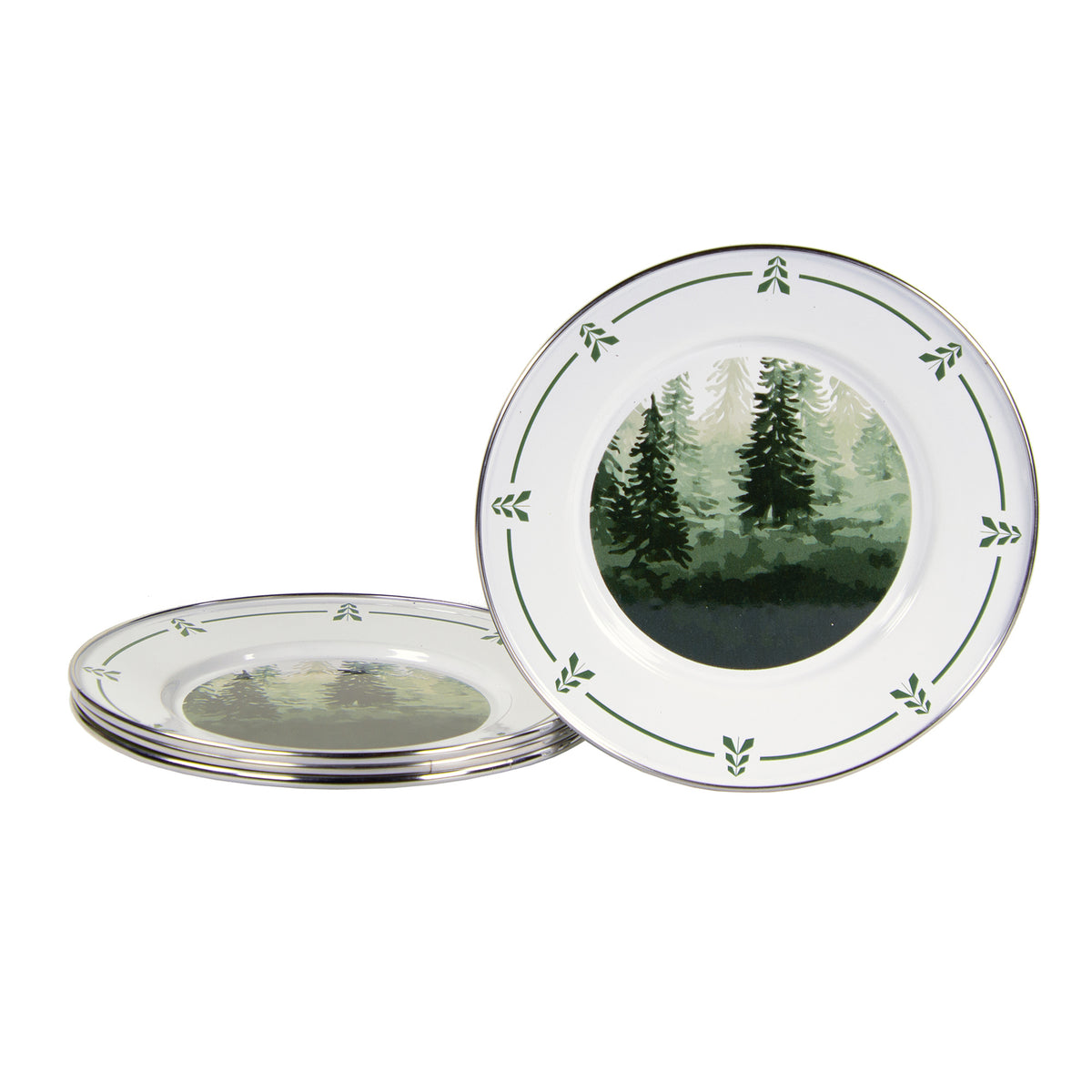 FT11S4 - Forest Glen Sandwich Plates - Set 0f 4  2