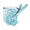 Sea Glass Utensil Holder Spoon Set