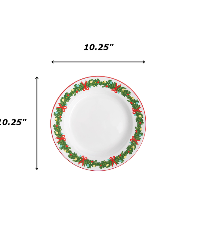 Fishs Eddy Knotical Flat Salad Plates, Set of 4, Sailboats
