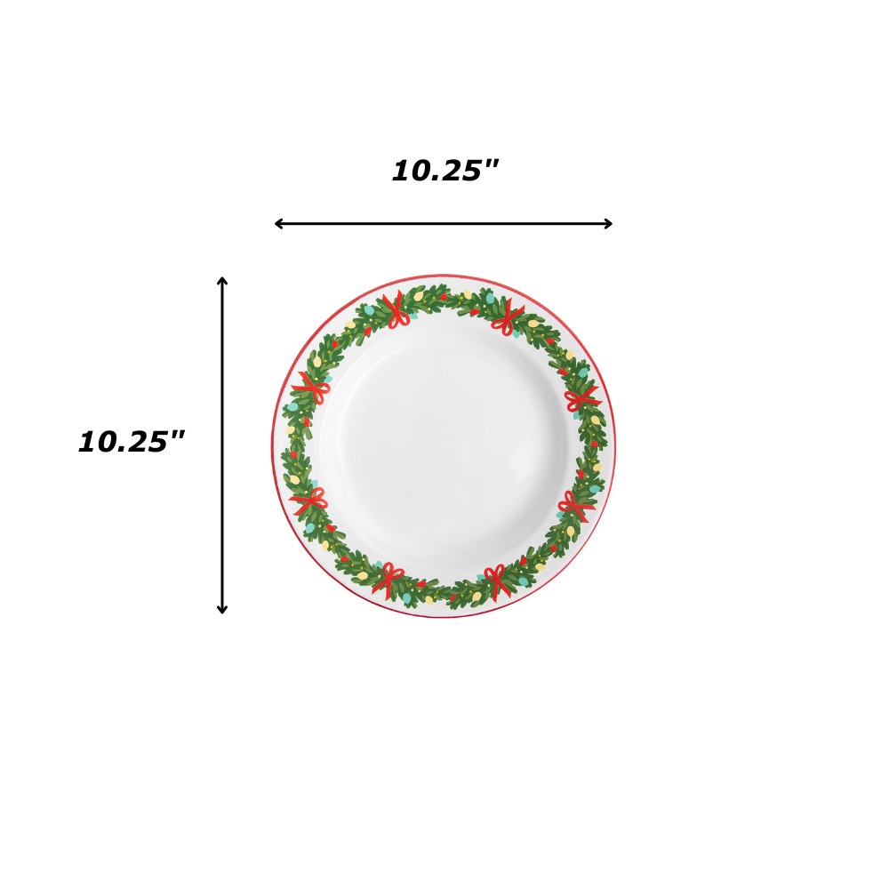 Fishs Eddy Knotical Flat Salad Plates, Set of 4, Sailboats