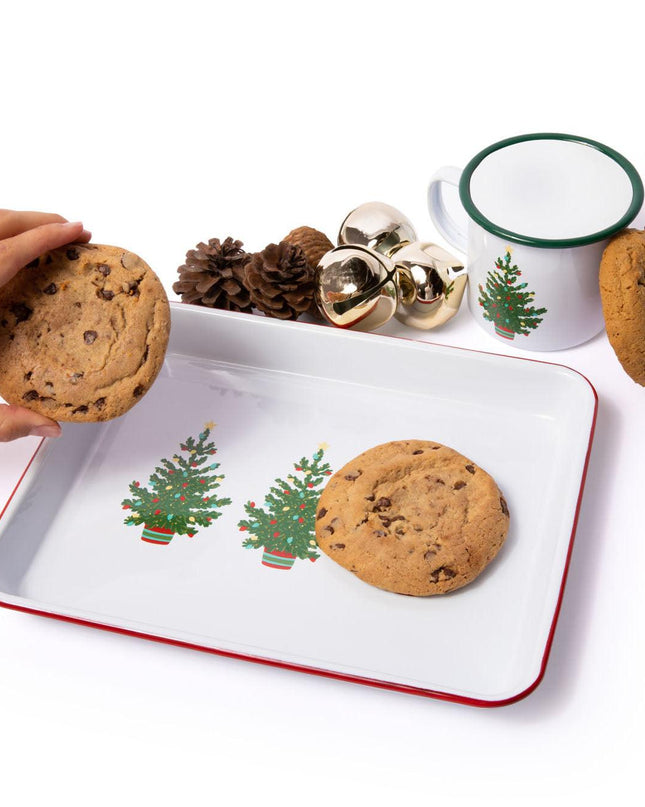 Helmsie x CCH Small Rectangular Tray, Christmas Trees