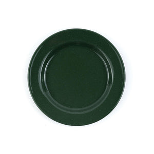 ecomposer-color-forest green stinson, K20GRN-4 - Stinson Speckle Dinner Plates, Set of 4, Forest Green Stinson
