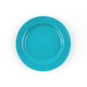 ecomposer-color-turquoise stinson, K20TUR-4 - Stinson Speckle Dinner Plates, Set of 4, Turquoise Stinson