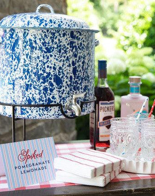 Splatter Beverage Dispenser with Stand