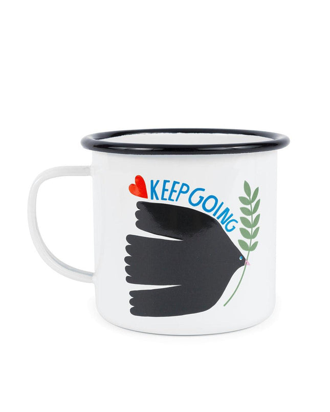 Lisa Congdon x CCH 16 oz Large Mug, Keep Going