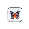 Lisa Congdon x CCH Butterfly Small Square Tray, Black Rim