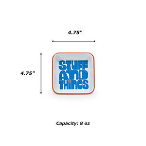 Lisa Congdon x CCH Small Square Tray, Stuff Things