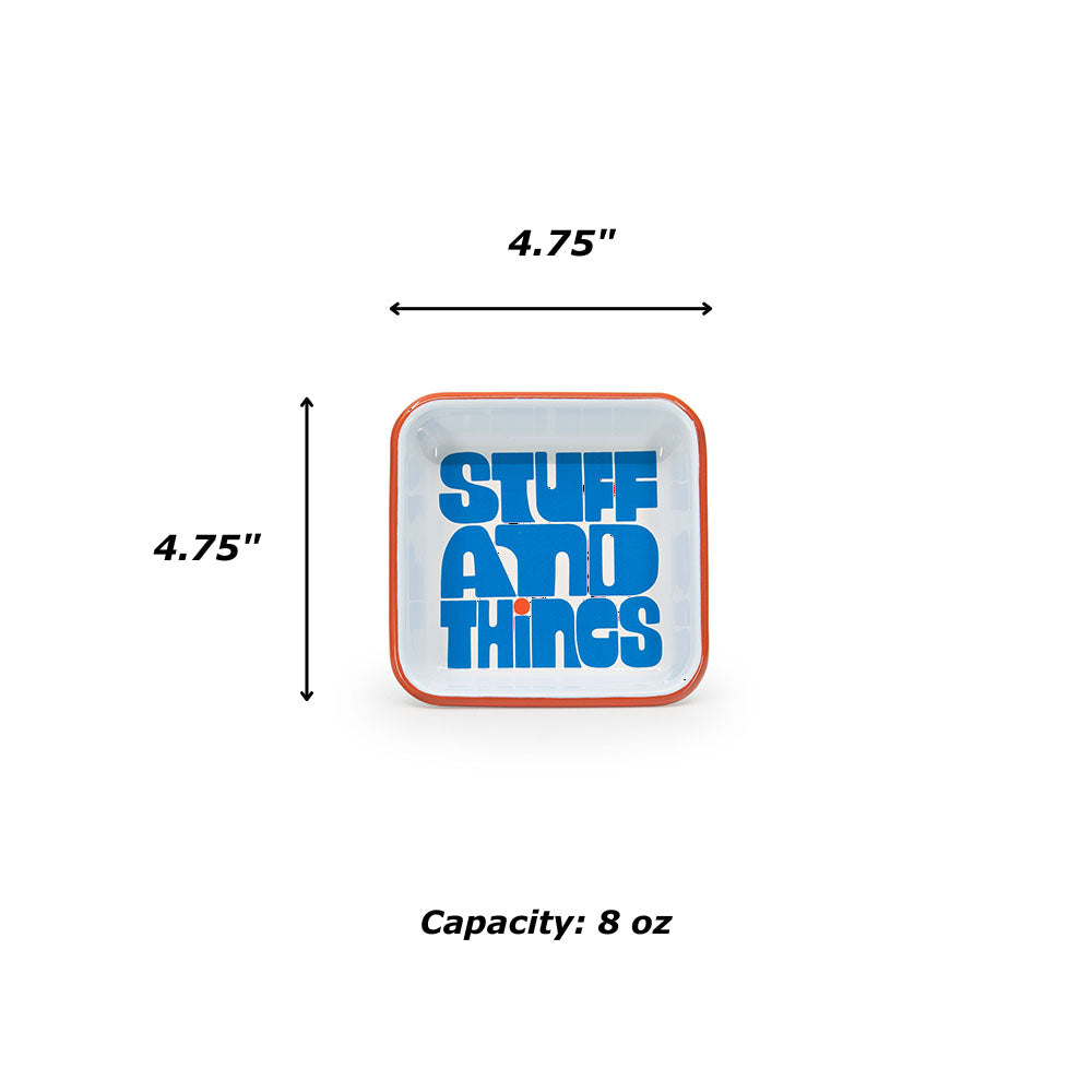 Lisa Congdon x CCH Small Square Tray, Stuff Things