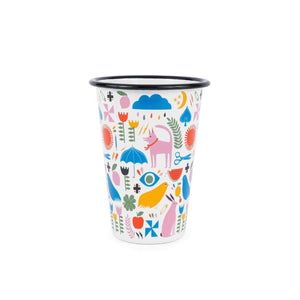LG93-DOGTUMBLER - Lisa Congdon x CCH 14 oz Tumbler, Pink Dog - 1