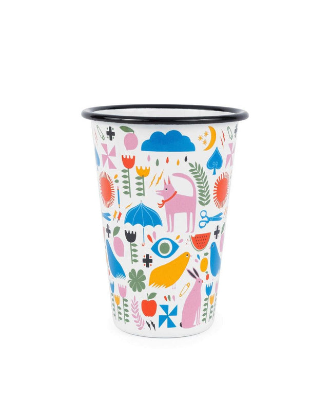 Lisa Congdon x CCH 14 oz Tumbler, Pink Dog