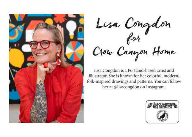 Lisa Congdon x CCH 14 oz Tumbler, Bright Side