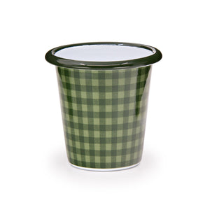 ecomposer-color-max green, MAXH03PLD-FGR-4 - Max Humphrey x CCH Plaid 10 oz Short Tumblers, Set of 4, Max Green