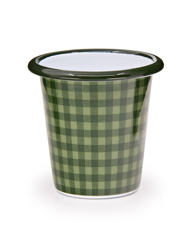 Max Humphrey x CCH Plaid 10 oz Short Tumblers, Set of 4
