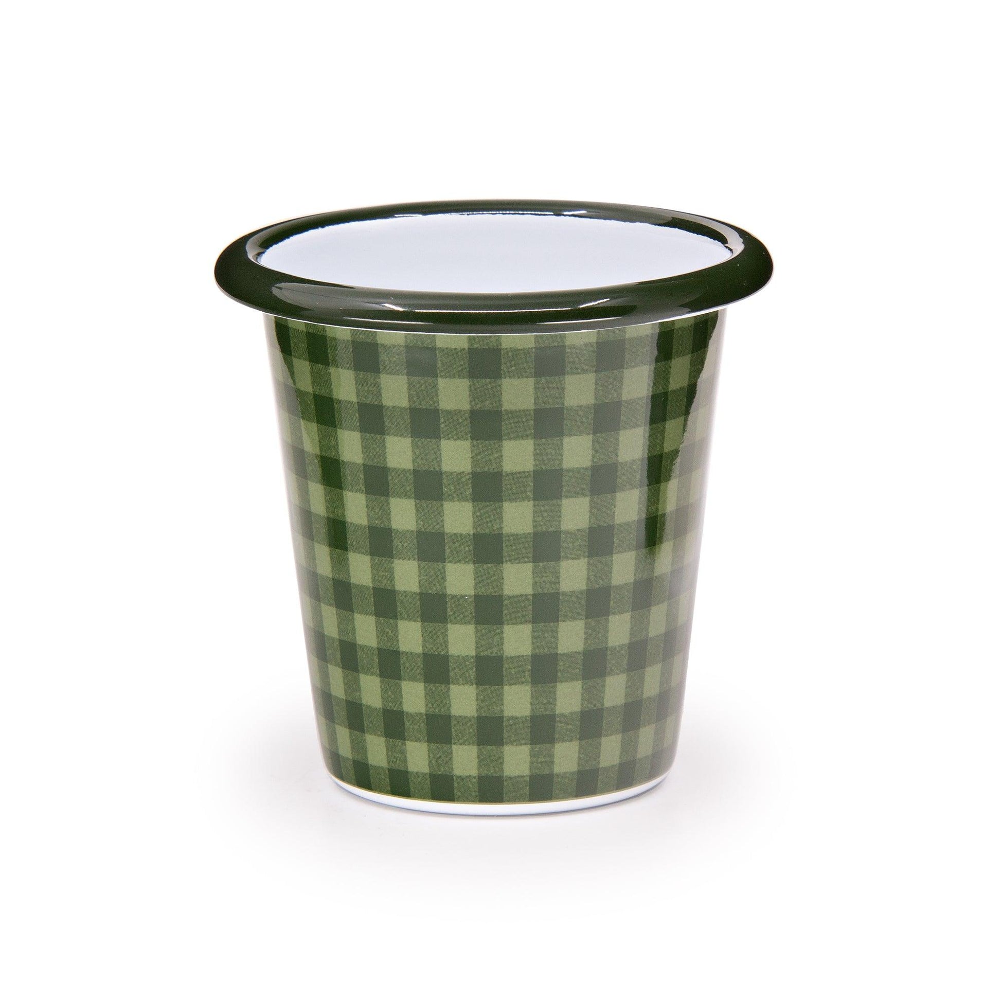 Max Humphrey x CCH Plaid 10 oz Short Tumblers, Set of 4