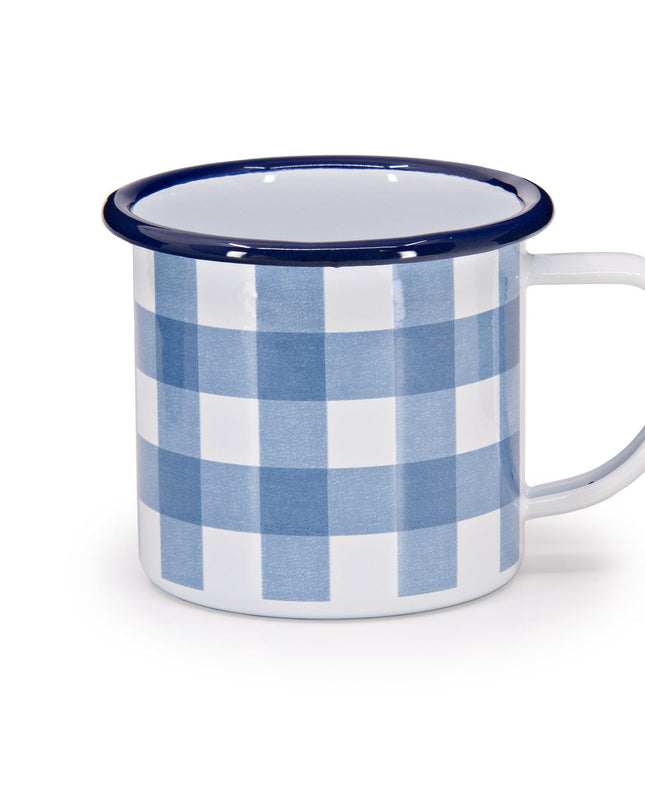 Max Humphrey x CCH Gingham 12 oz Mugs, Set of 4