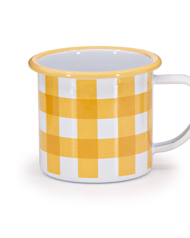 Max Humphrey x CCH Gingham 12 oz Mugs, Set of 4