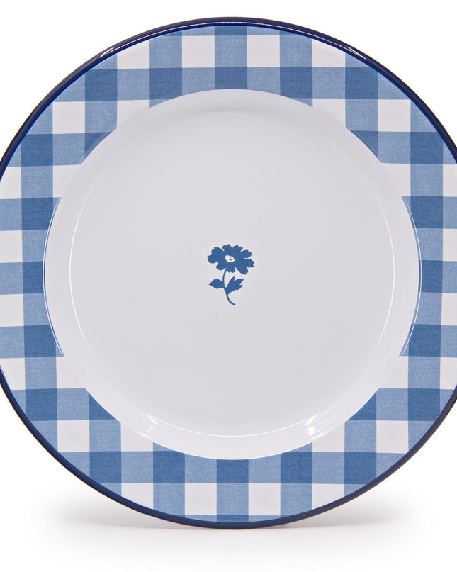 Max Humphrey x CCH Gingham Dinner Plates, Set of 4
