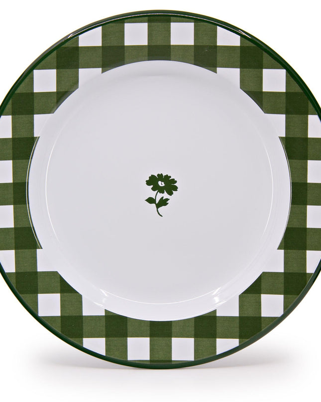 Max Humphrey x CCH Gingham Dinner Plates, Set of 4