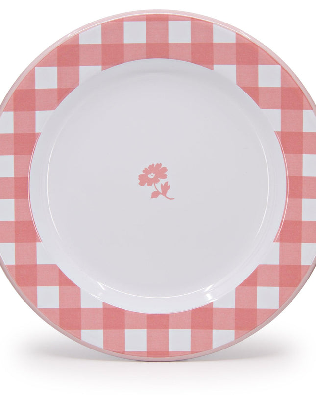 Max Humphrey x CCH Gingham Dinner Plates, Set of 4