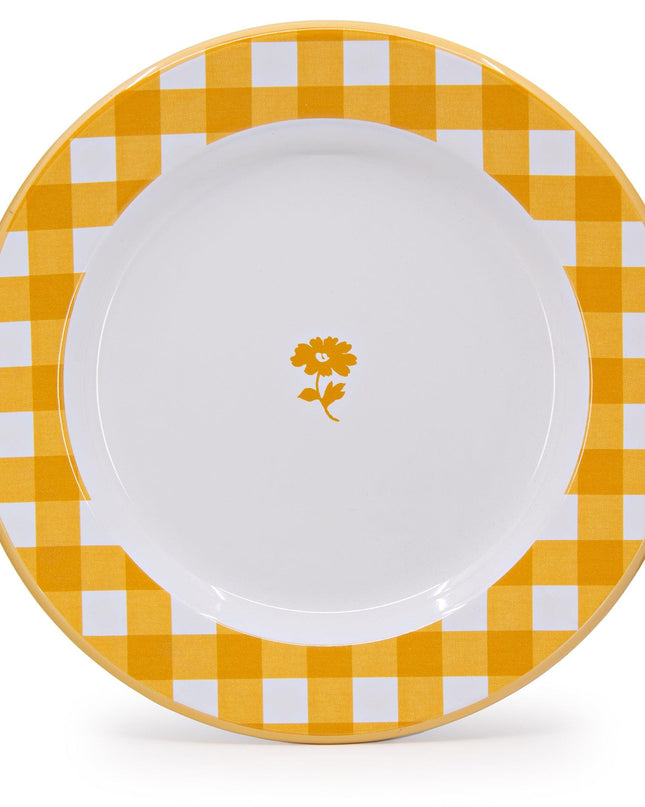 Max Humphrey x CCH Gingham Dinner Plates, Set of 4