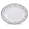 Max Humphrey x CCH Flowers Small 14 inch Oval Tray, Blue