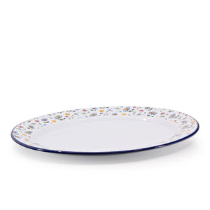 MAXH97FLW-BLU - Max Humphrey x CCH Flowers Small Oval Tray - 3
