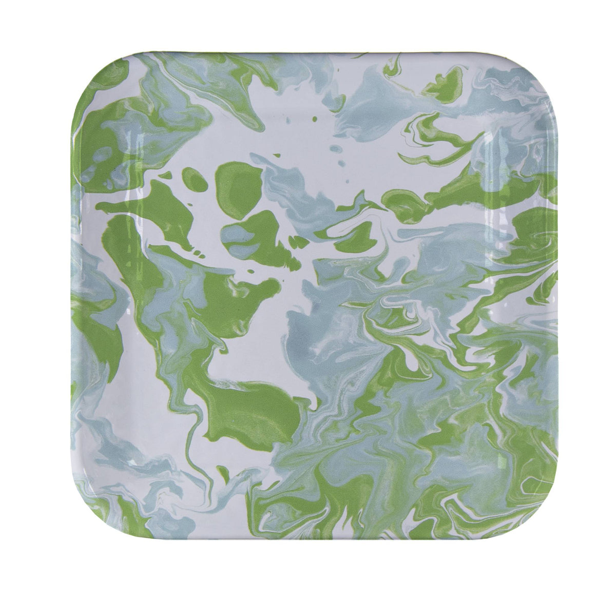 MM09S2 - Modern Monet Square Trays - Set of 2  2