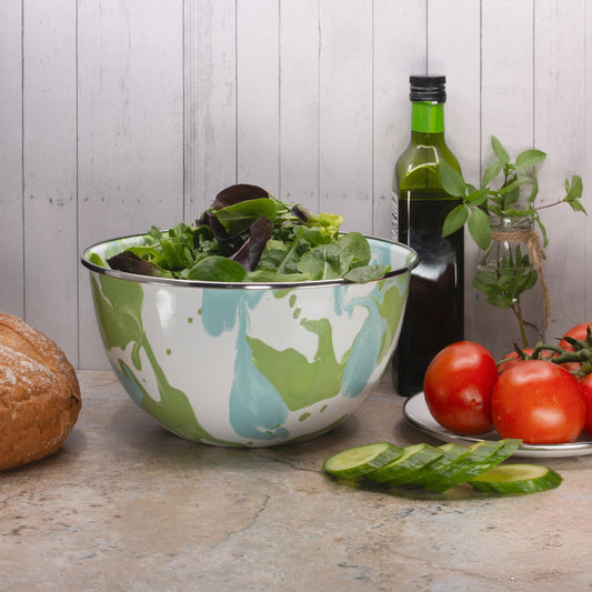 Modern Monet Large Salad Bowl