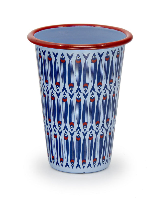 Mur by Ayca x CCH Anchovies 14 oz Tumbler, Red Rim