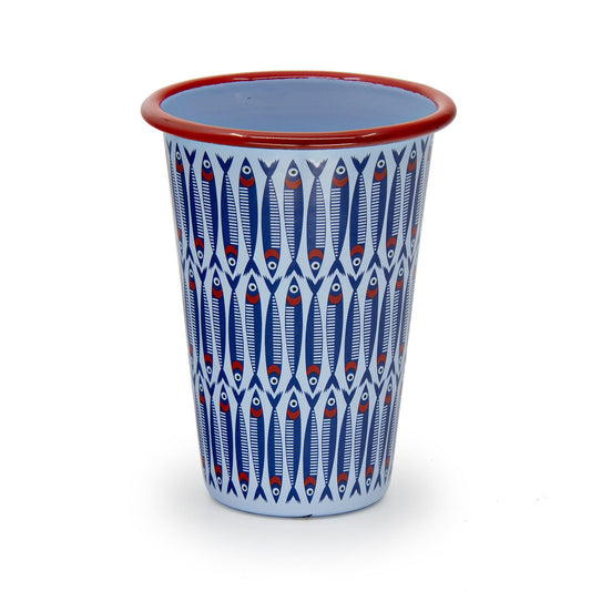 Mur by Ayca x CCH Anchovies 14 oz Tumbler, Red Rim
