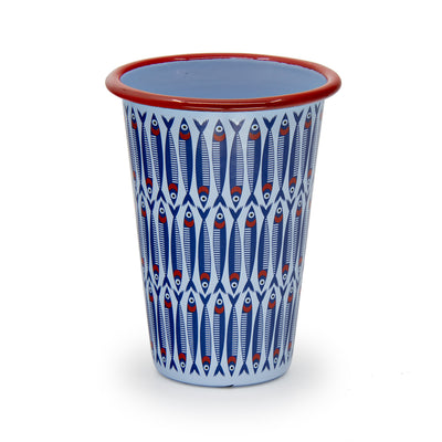 Mur by Ayca x CCH Anchovies 14 oz Tumbler, Red Rim