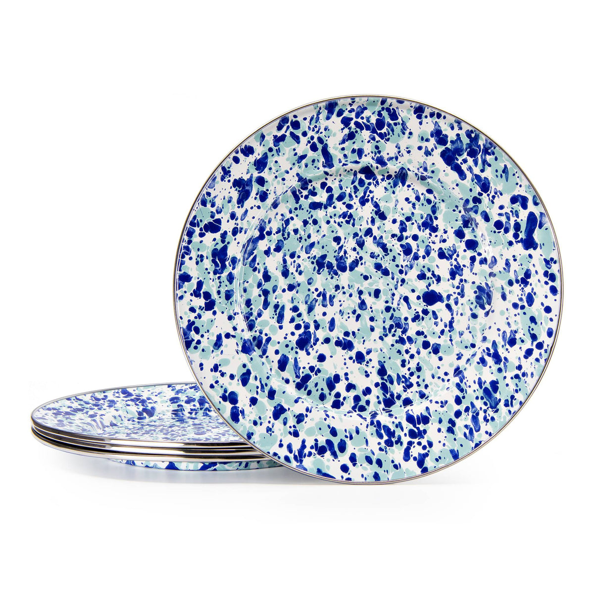 OC07S4 - Ocean Swirl Dinner Plates - Set of 4  2