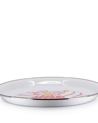 OM01 - Ornament Large Tray - Golden Rabbit Enamelware