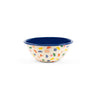 Poketo x CCH Chips Small Serving Bowl, Blue Rim