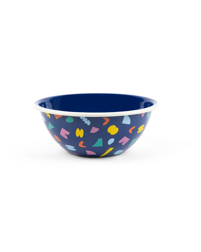 Poketo x CCH Elements Small Serving Bowl, Beige Rim