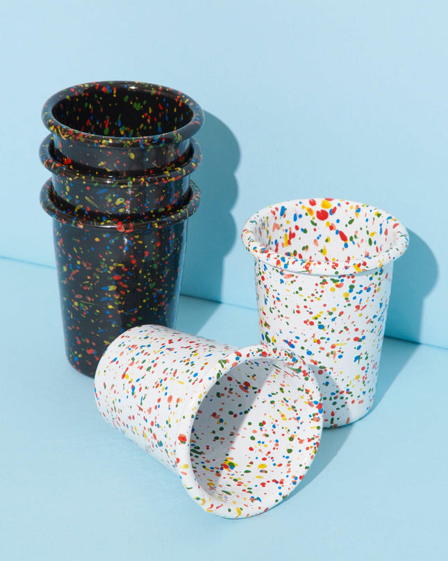 Rainbow Falls 8 oz Small Tumblers, Set of 4