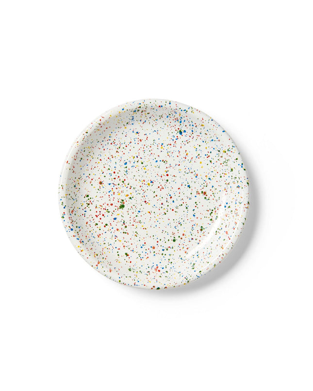 Rainbow Falls Coupe Salad Plates, Set of 4