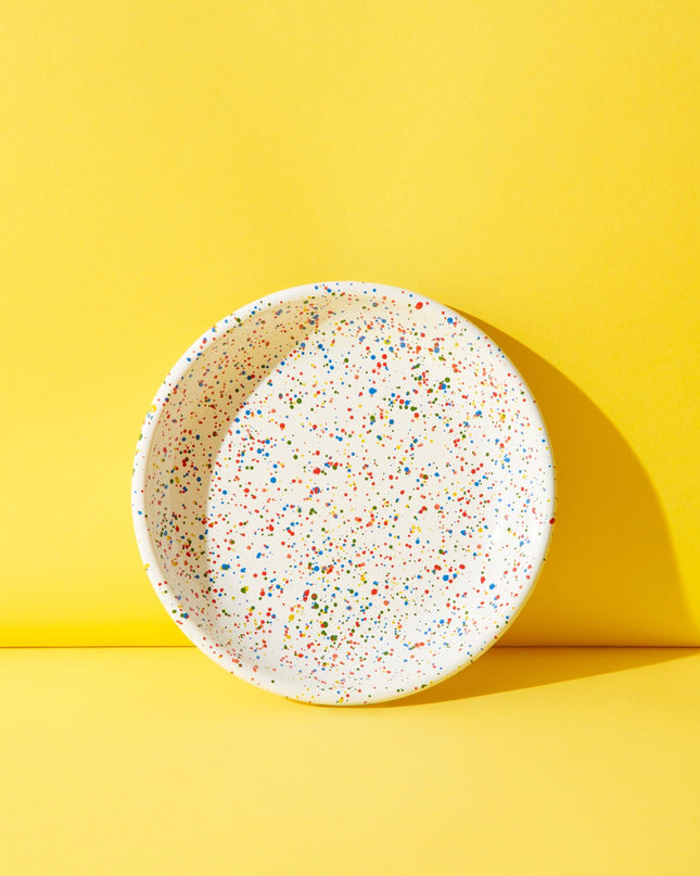 Rainbow Falls Coupe Salad Plates, Set of 4