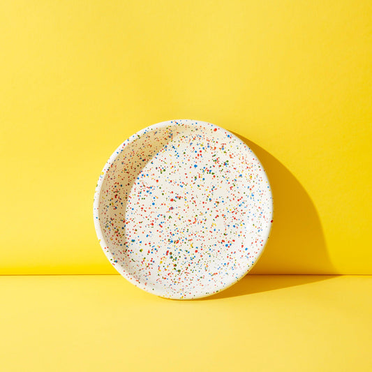 Rainbow Falls Coupe Salad Plates, Set of 4