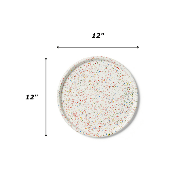 Rainbow Falls Round Tray