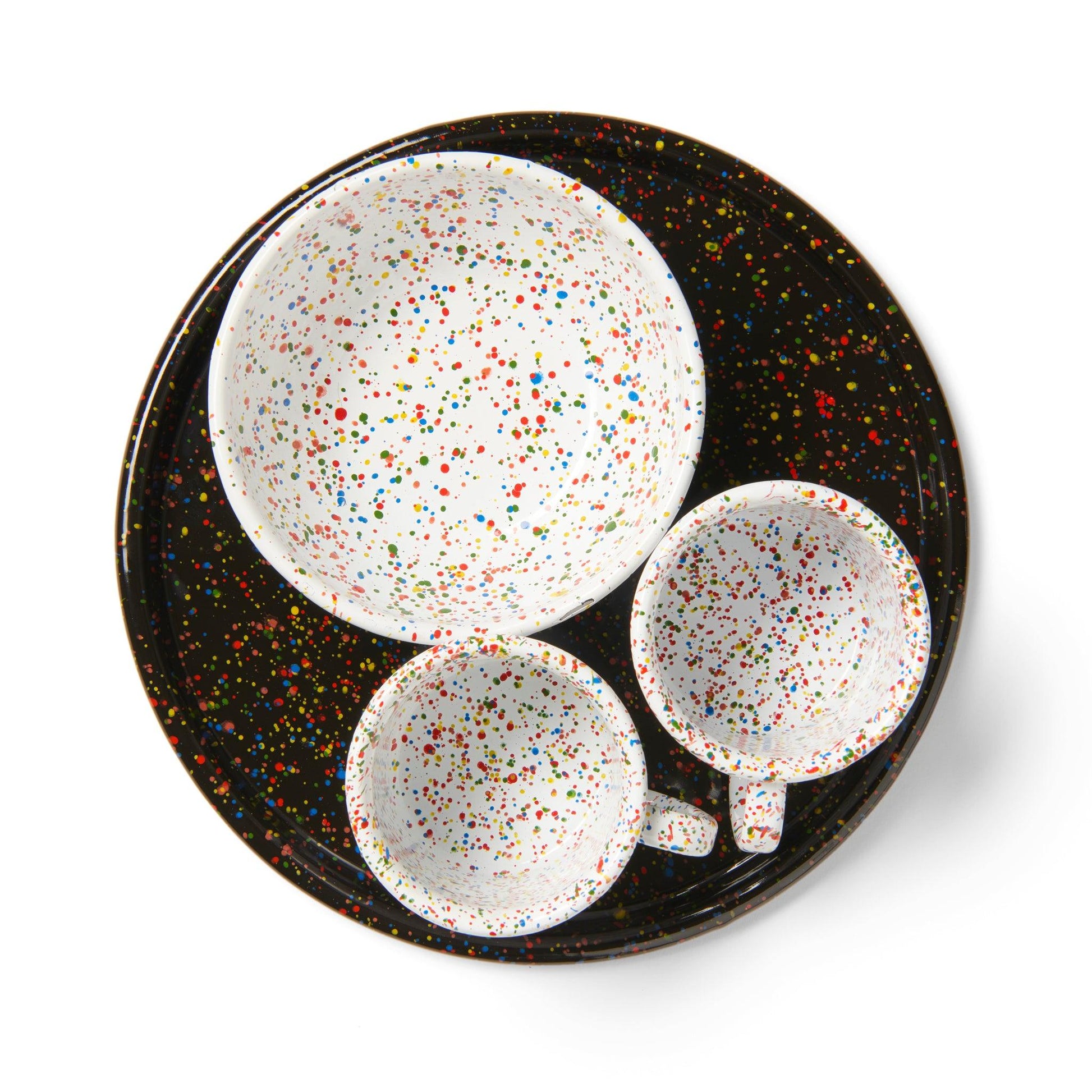 Rainbow Falls Round Tray