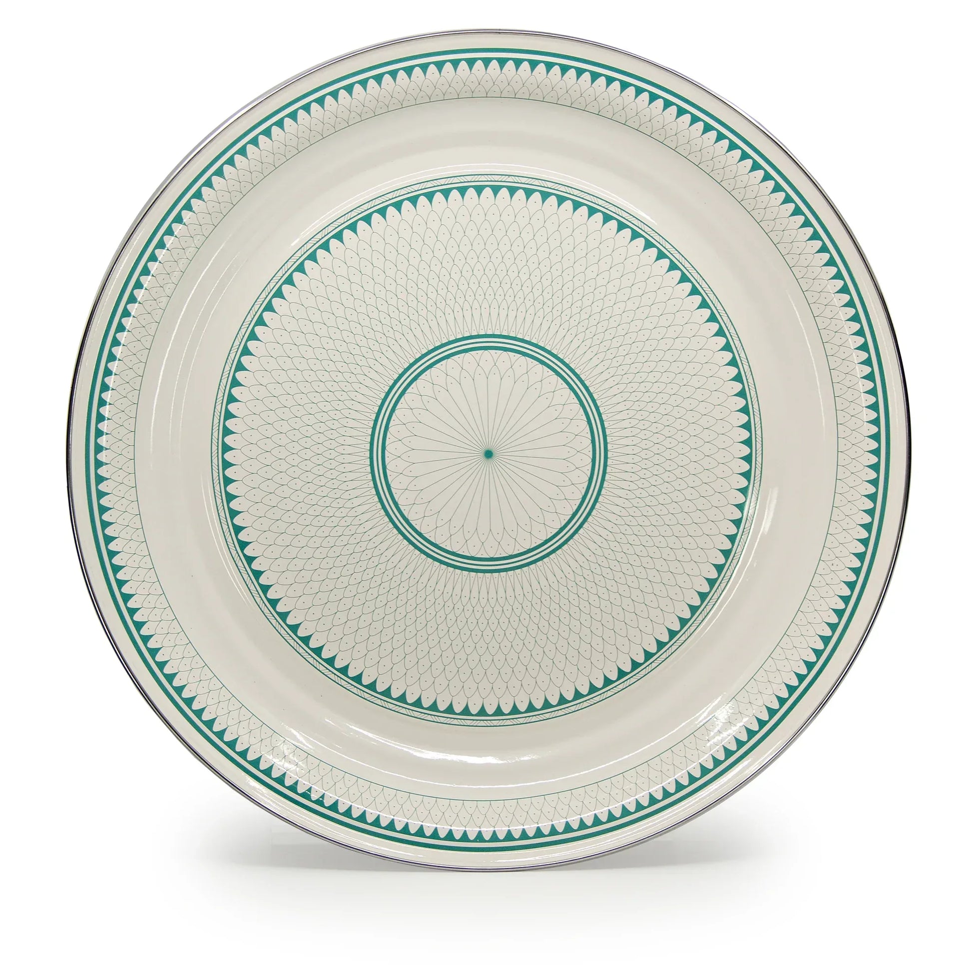 {{ variant.sku }} - Aegean Sevilla Large Tray - Golden Rabbit Enamelware