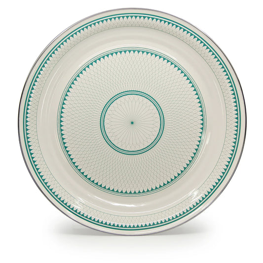 {{ variant.sku }} - Aegean Sevilla Large Tray - Golden Rabbit Enamelware