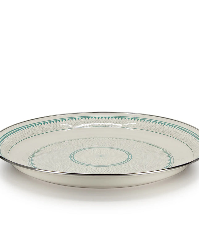 {{ variant.sku }} - Aegean Sevilla Large Tray - Golden Rabbit Enamelware