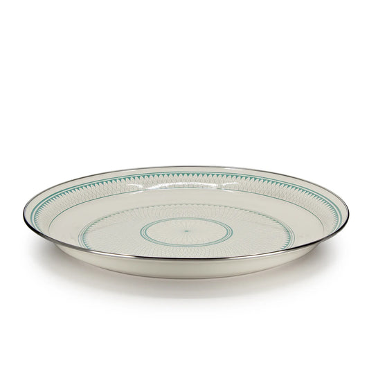 {{ variant.sku }} - Aegean Sevilla Large Tray - Golden Rabbit Enamelware