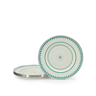 {{ variant.sku }} - Aegean Sevilla Sandwich Plates- Set of 4 - Golden Rabbit Enamelware