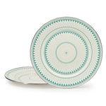 {{ variant.sku }} - Aegean Sevilla Chargers - Set of 2 - Golden Rabbit Enamelware